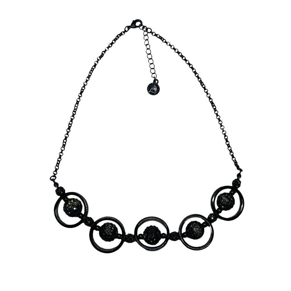 10/$25🦋 Mixit Black Statement Necklace